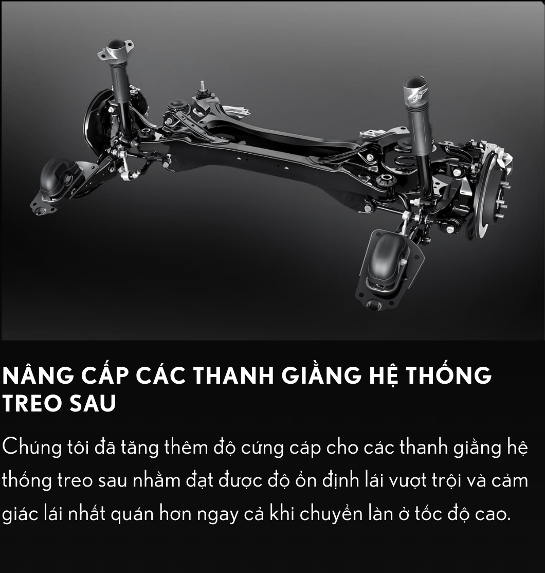 Hệ thống treo Lexus ES 250 F sport