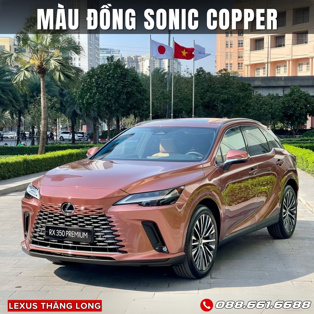 Lexus RX350 premium màu đồng