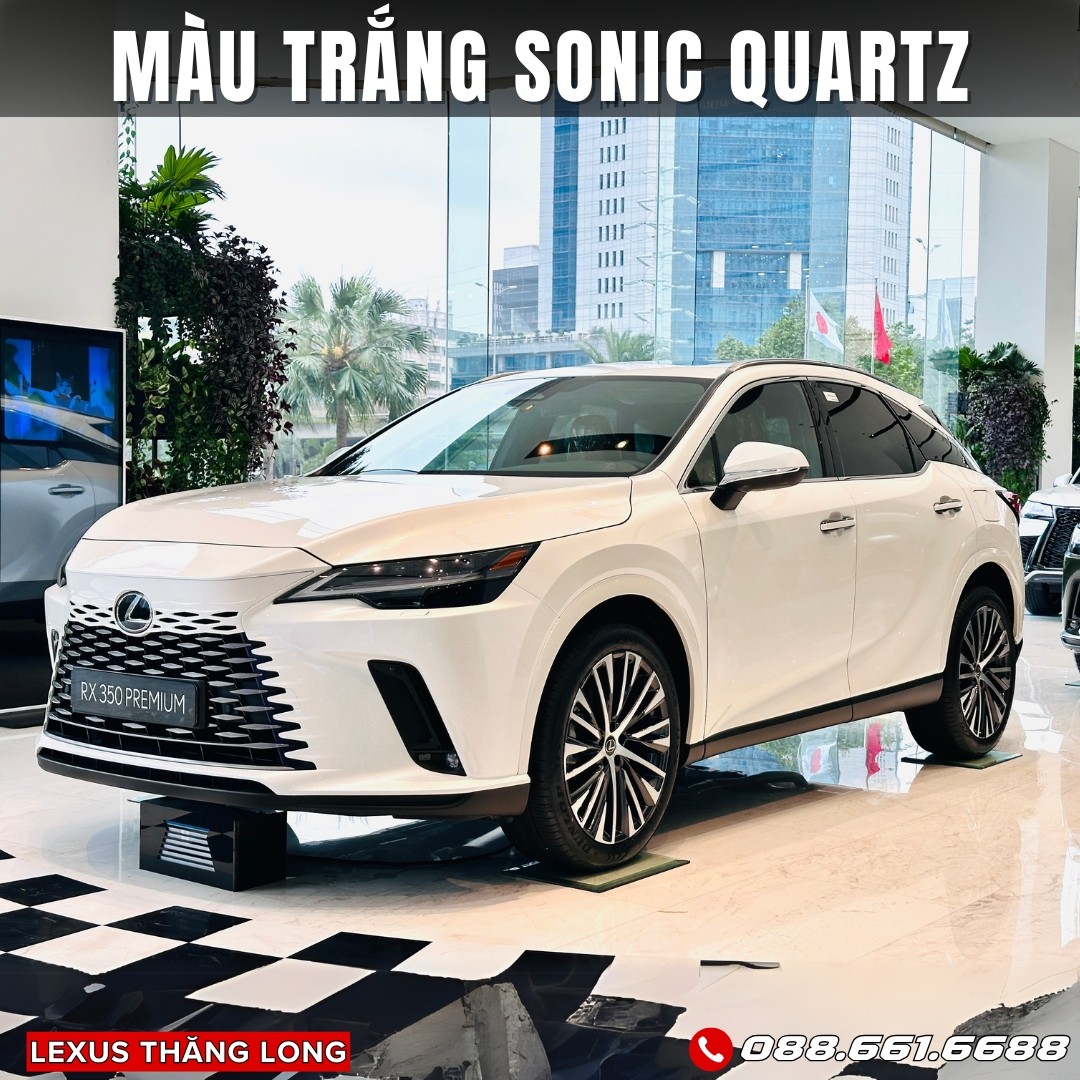 Lexus RX350 Premium màu trắng