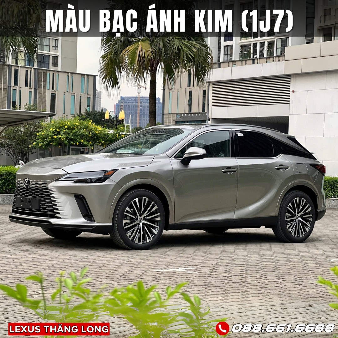Lexus RX350 Premium màu xám bạc