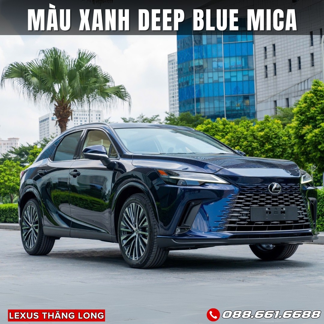 Lexus RX350 Premium màu xanh