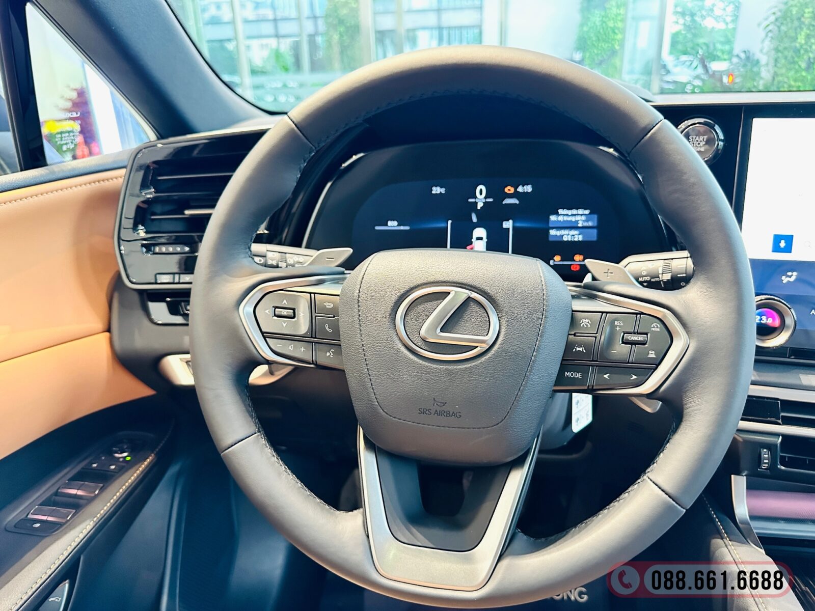 Màn hình sau vô lăng Lexus RX350 Premium được nâng cấp năm 2025